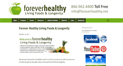 Desktop Screenshot of foreverhealthy.net