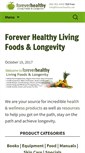 Mobile Screenshot of foreverhealthy.net
