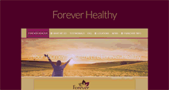 Desktop Screenshot of foreverhealthy.ca